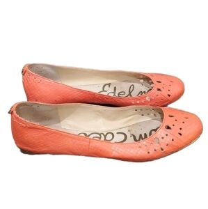 Sam Edelman Womens Comfort ballet flats Loafer leather shoes sz 7.5M